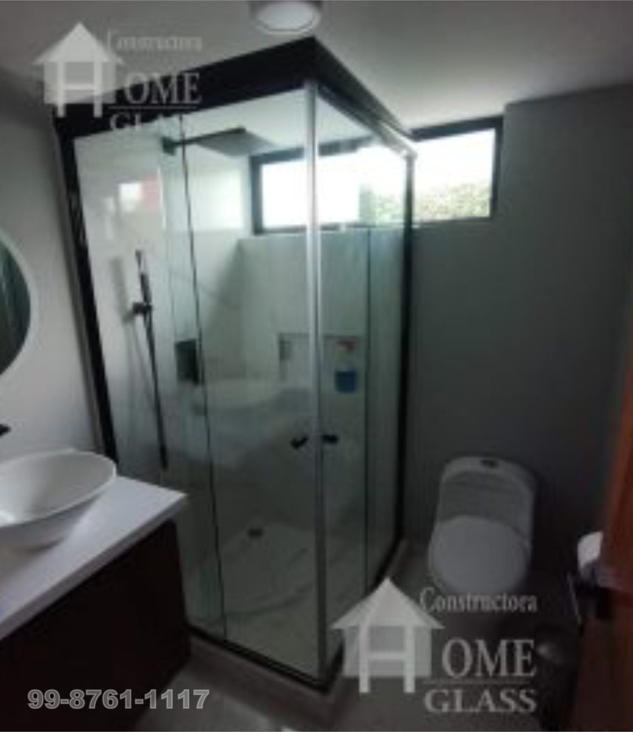 CANCELES DE BAÑO DE ALUMINIO HONE GLASS CANCUN (12)