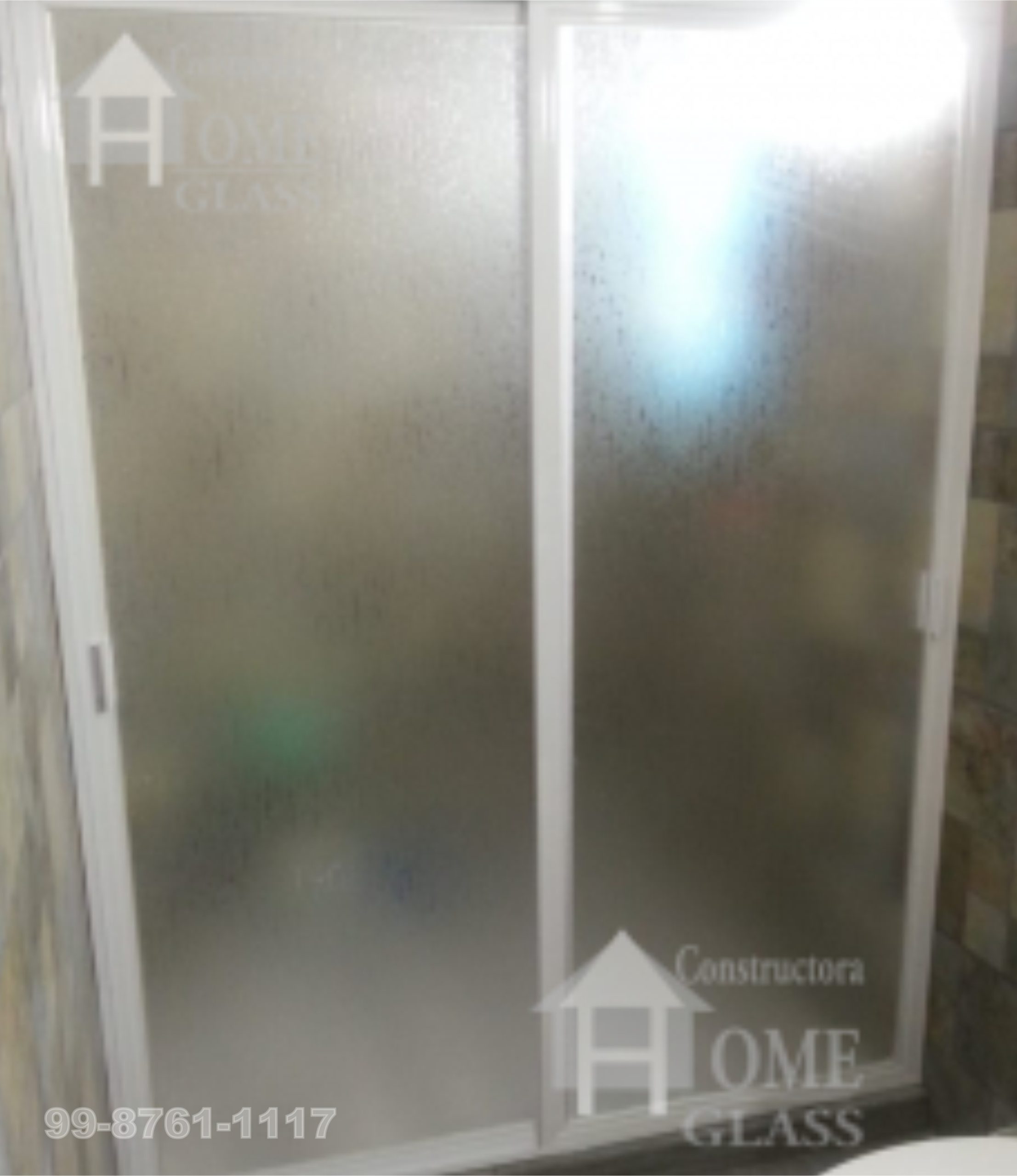 CANCELES DE BAÑO DE ALUMINIO HONE GLASS CANCUN (2)
