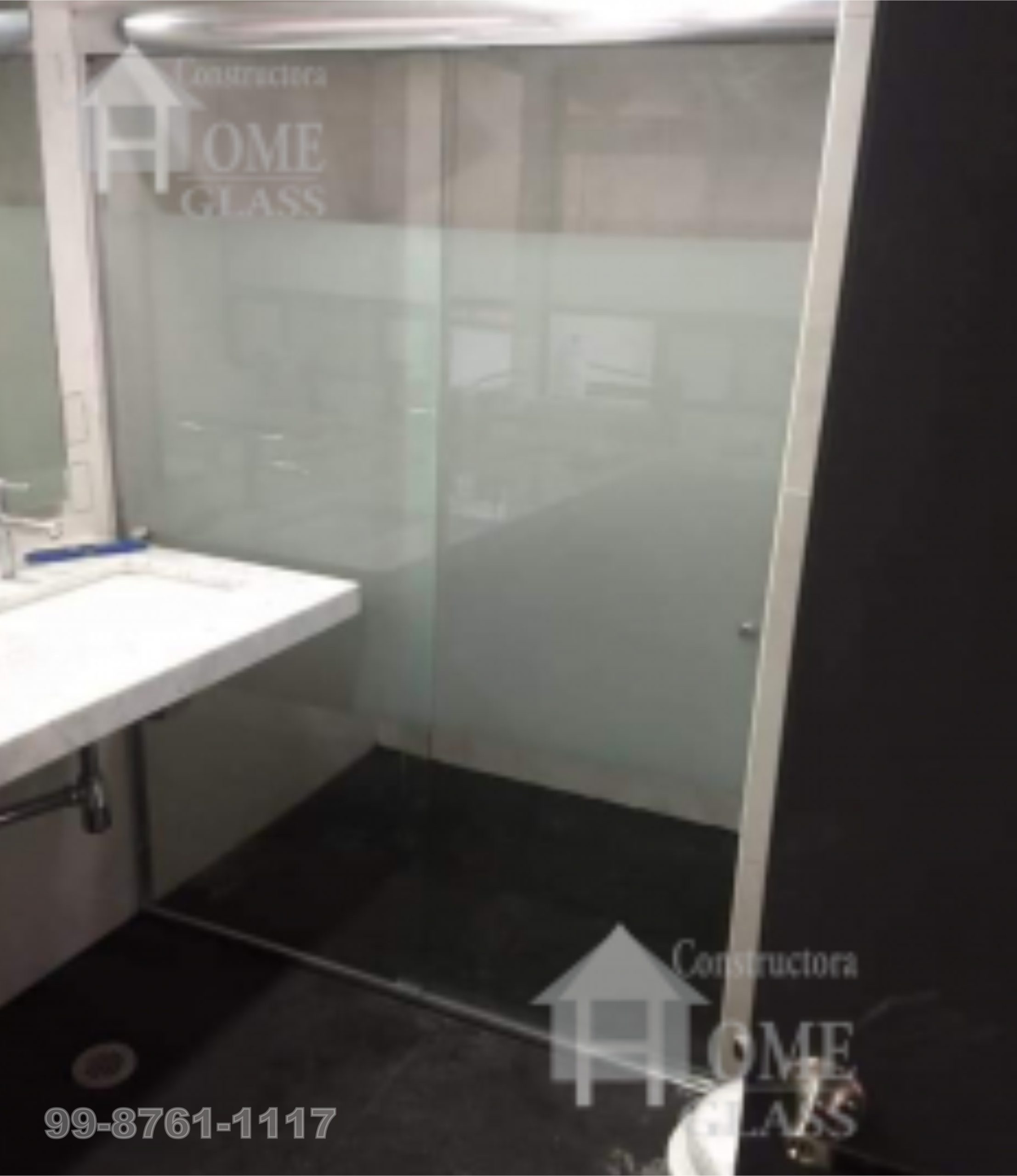 CANCELES DE BAÑO DE CRISTAL HOME GLASS CANCUN (1)