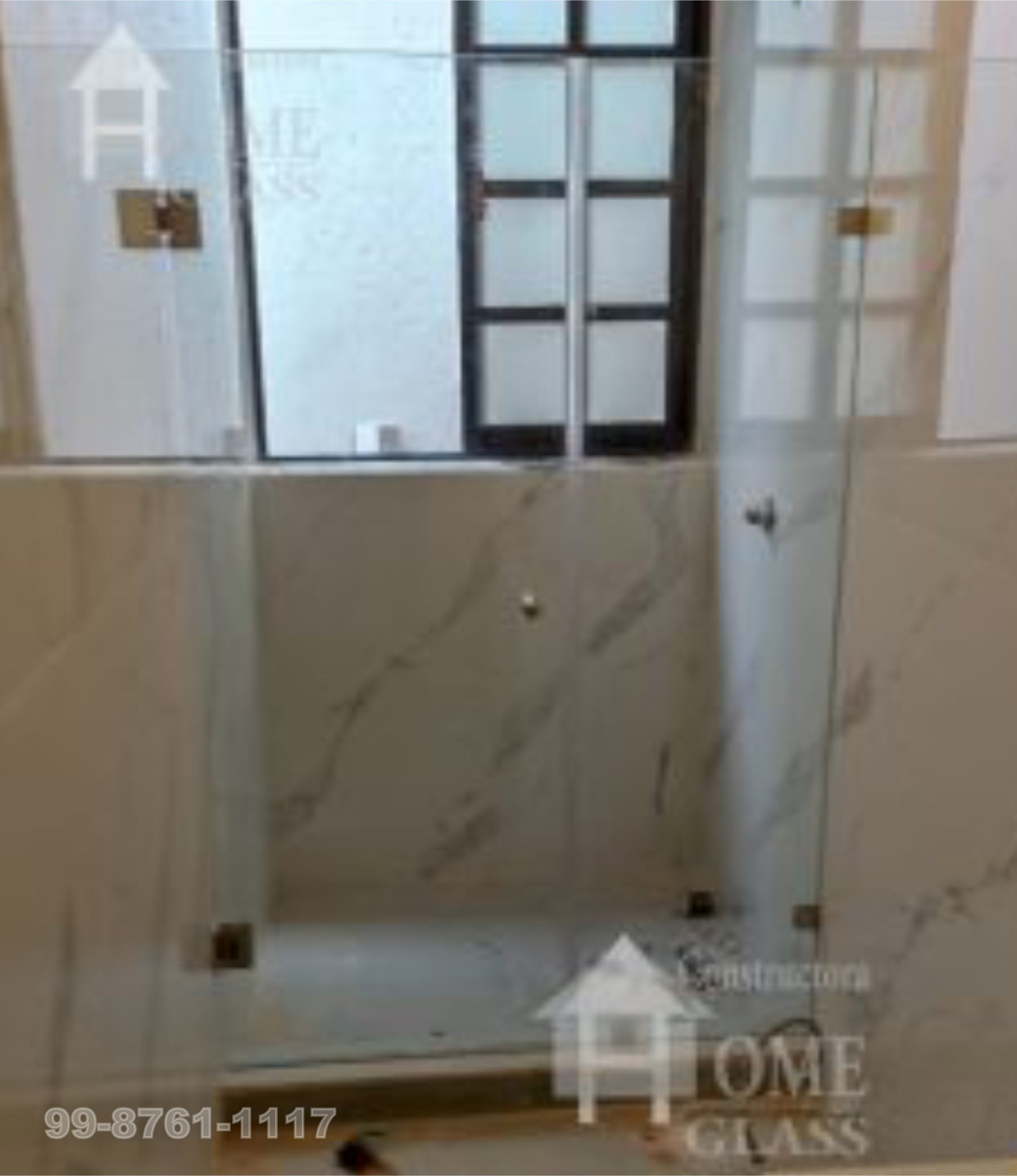 CANCELES DE BAÑO DE CRISTAL HOME GLASS CANCUN (10)
