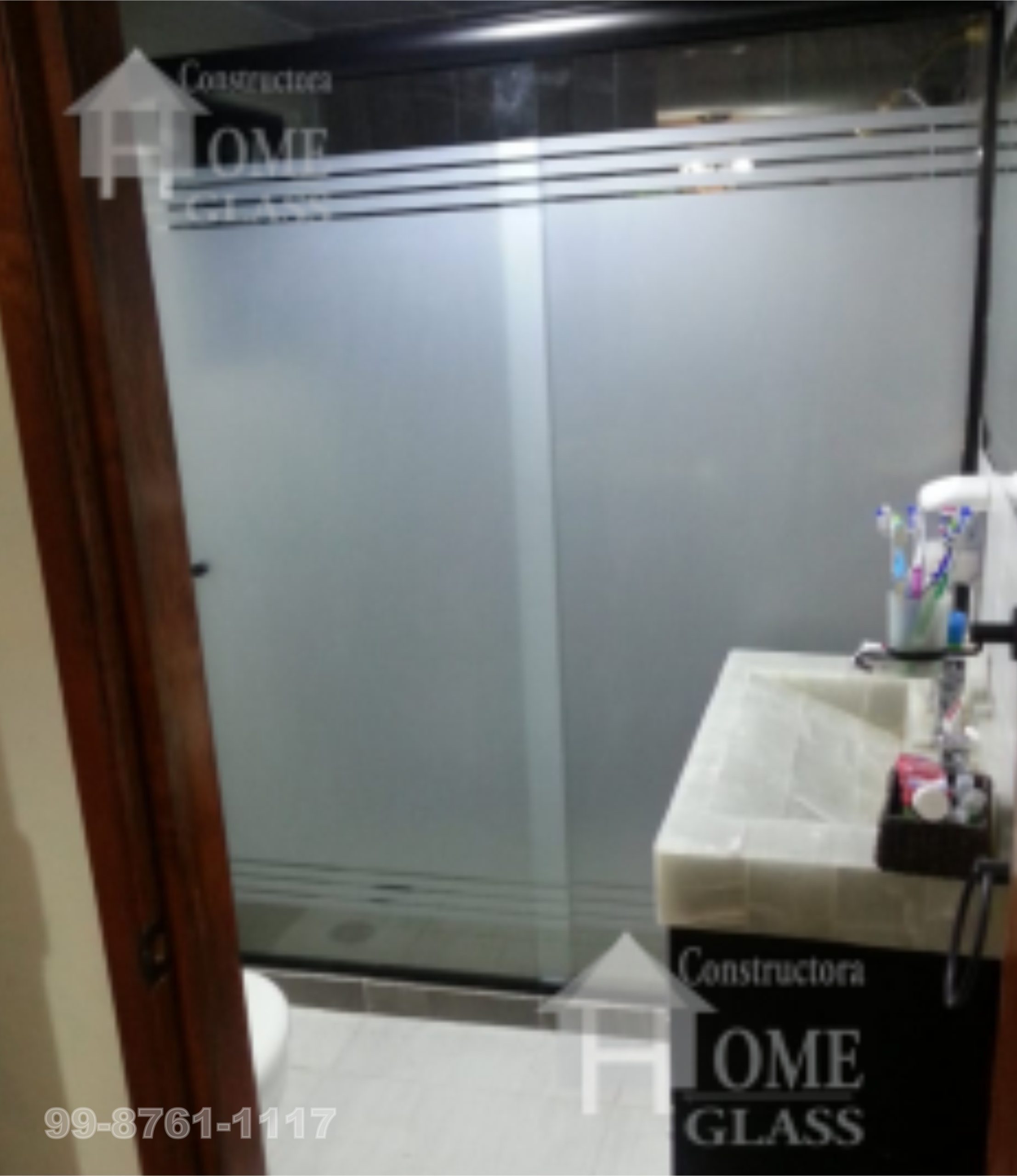 CANCELES DE BAÑO DE CRISTAL HOME GLASS CANCUN (11)