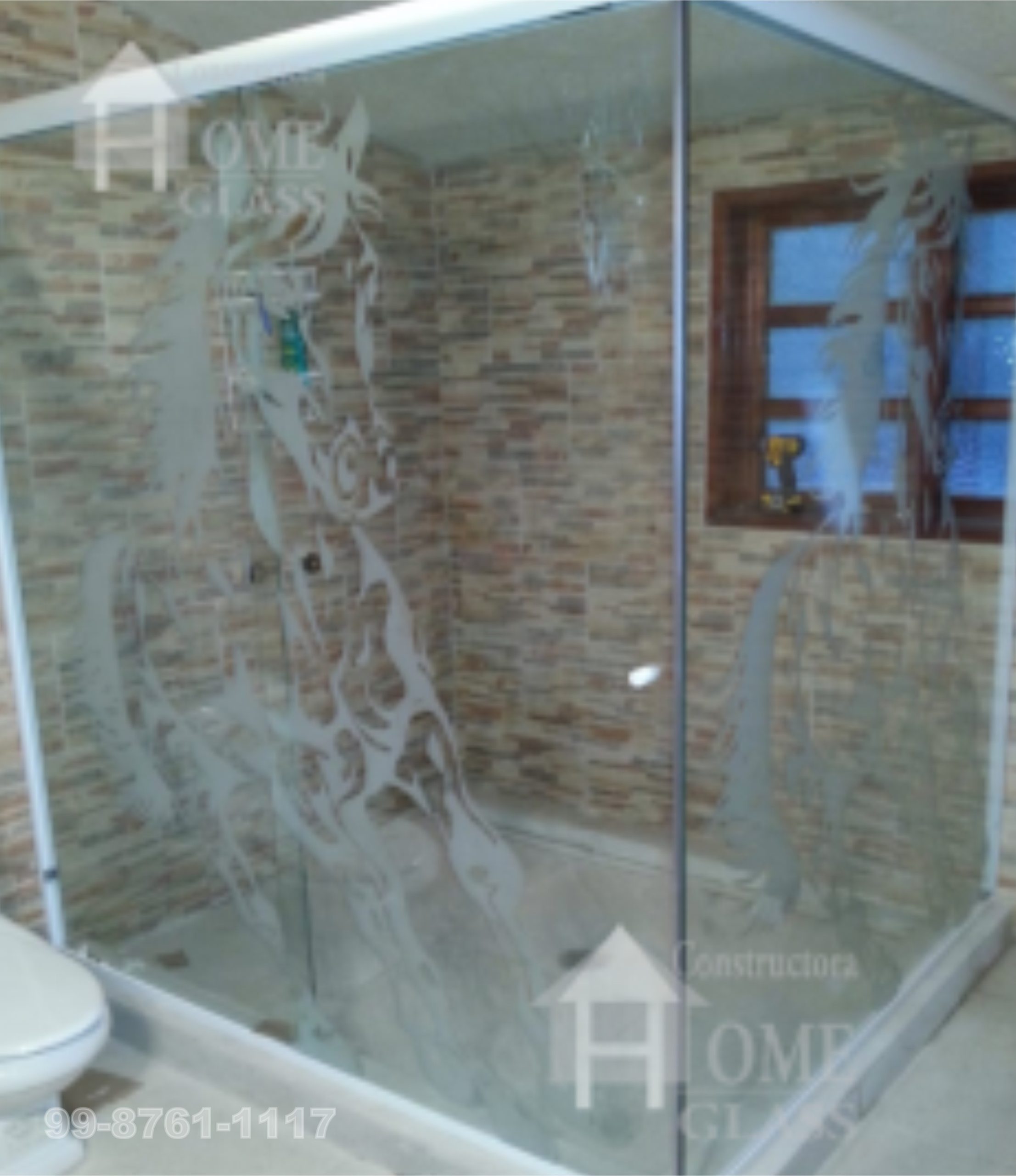 CANCELES DE BAÑO DE CRISTAL HOME GLASS CANCUN (14)