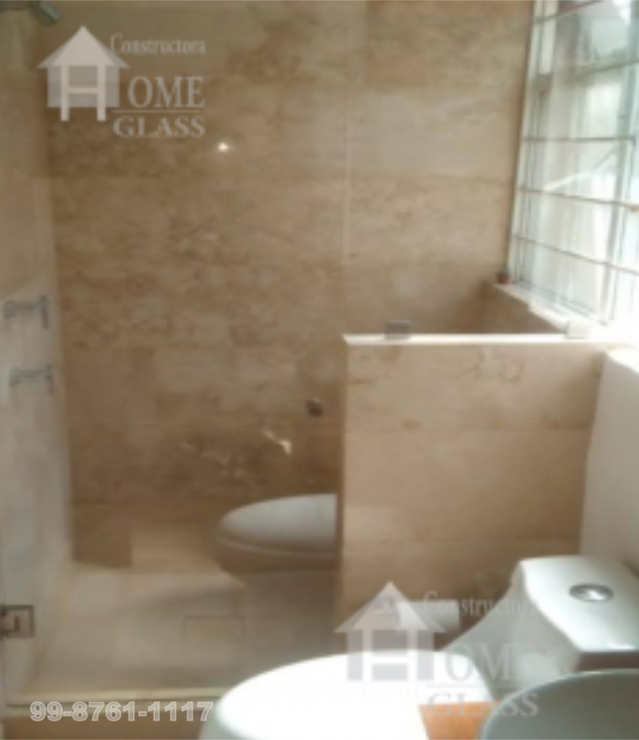 CANCELES DE BAÑO DE CRISTAL HOME GLASS CANCUN (30)
