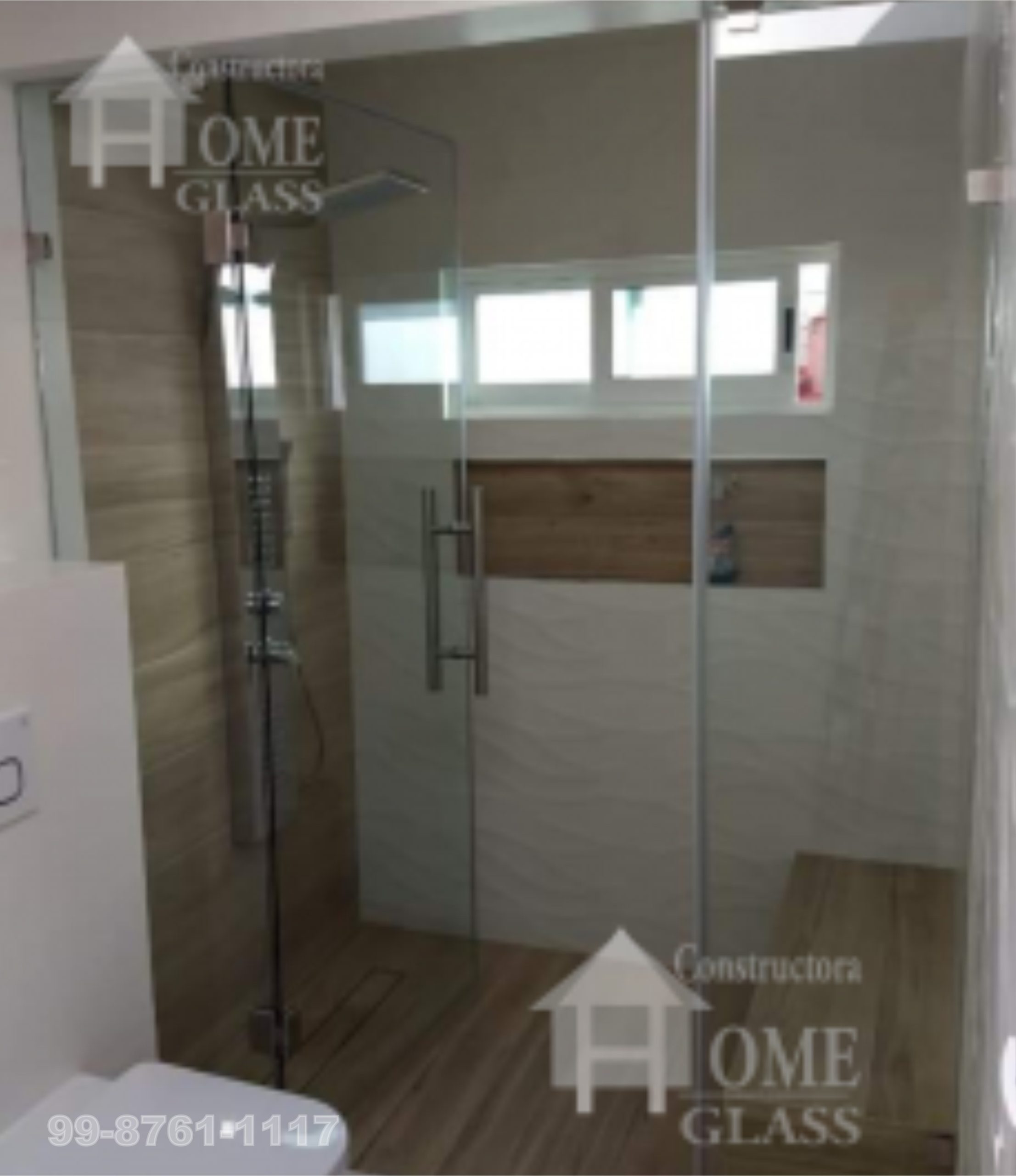 CANCELES DE BAÑO DE CRISTAL HOME GLASS CANCUN (57)