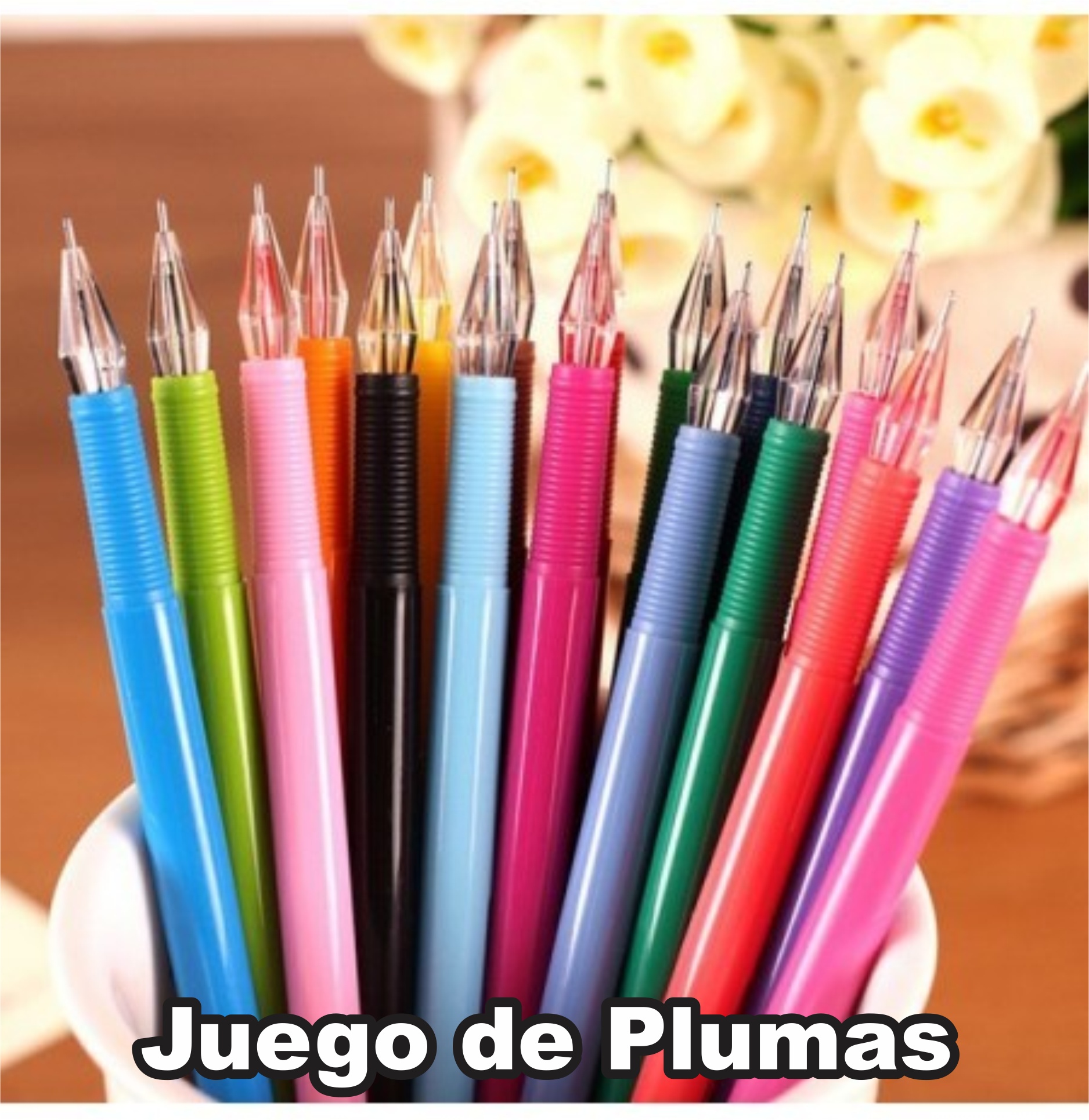 007-JUEGO DE PLUMAS MULTIREGALOS