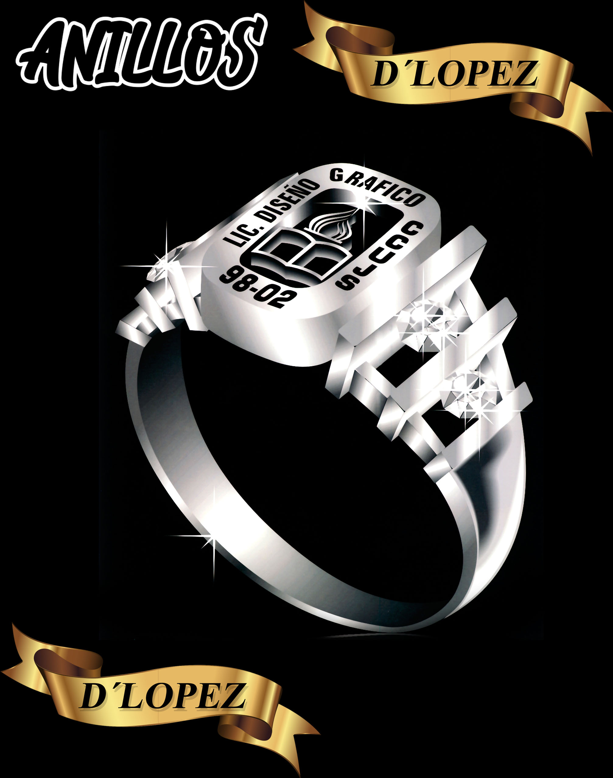 ANILLOS PLATA PAQUETES DE GRADUACION ISRAEL (3)