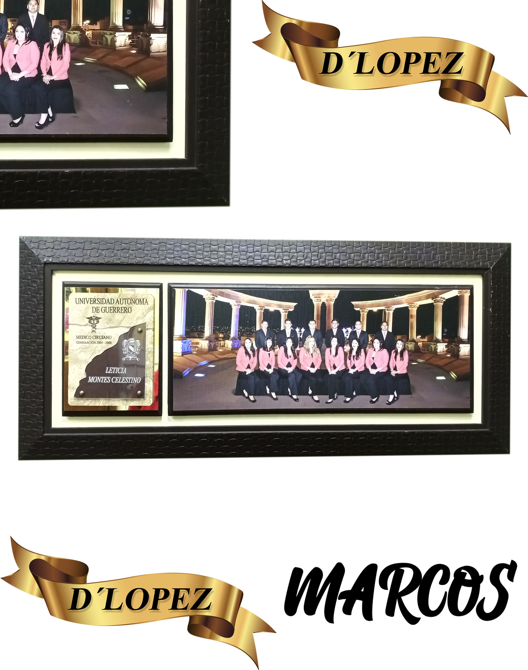 CUADROS DE MADERA PAQUETES DE GRADUACION ISRAEL (14)