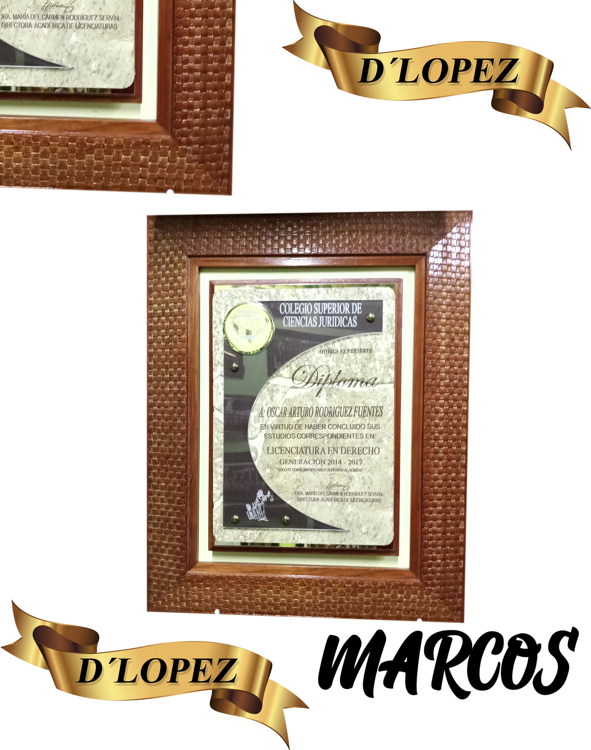 CUADROS DE MADERA PAQUETES DE GRADUACION ISRAEL (18)