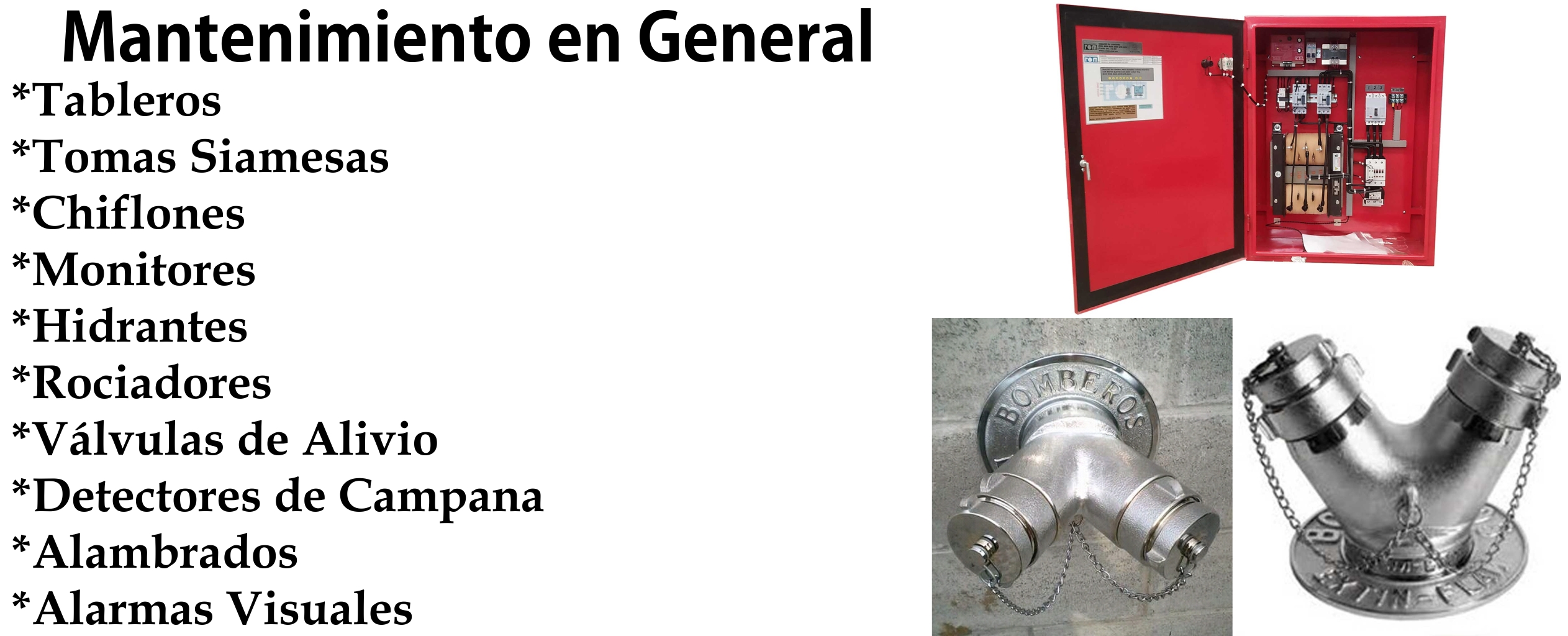 Contra incendios Mantenimiento 1
