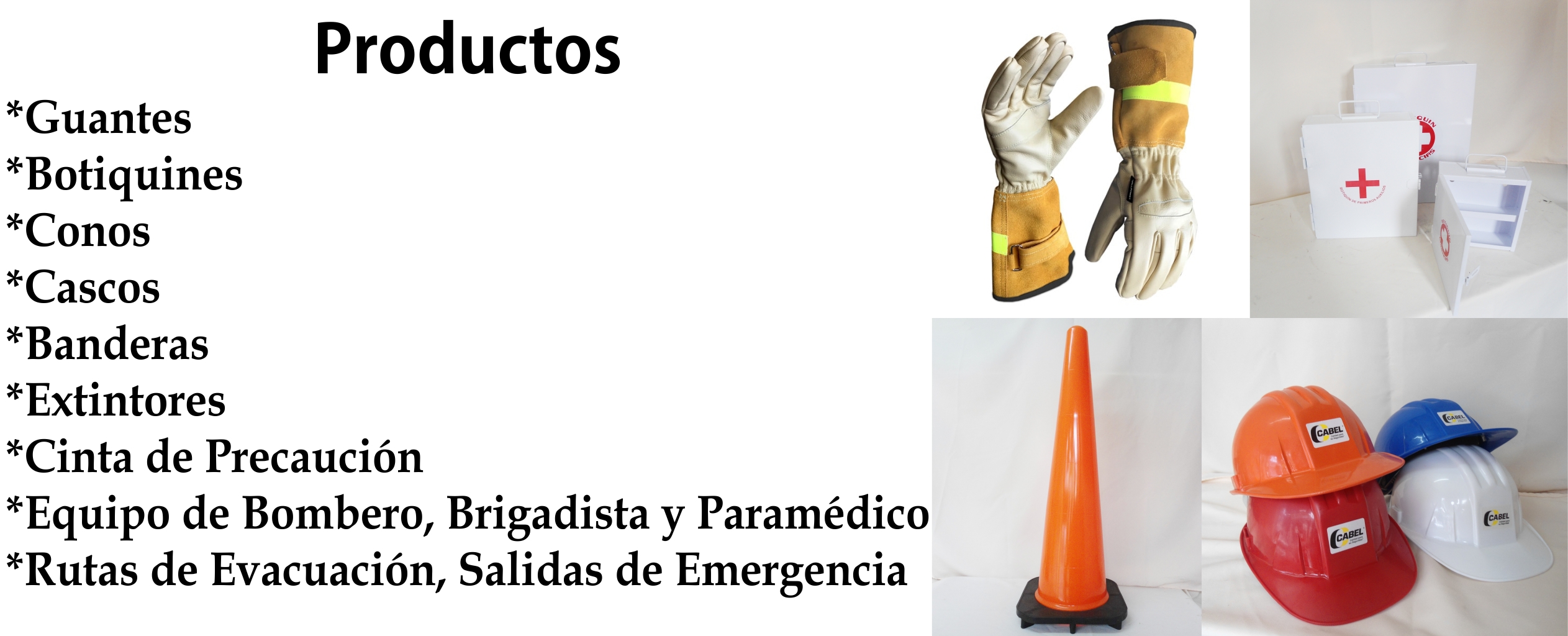 Contra incendios Productos 1