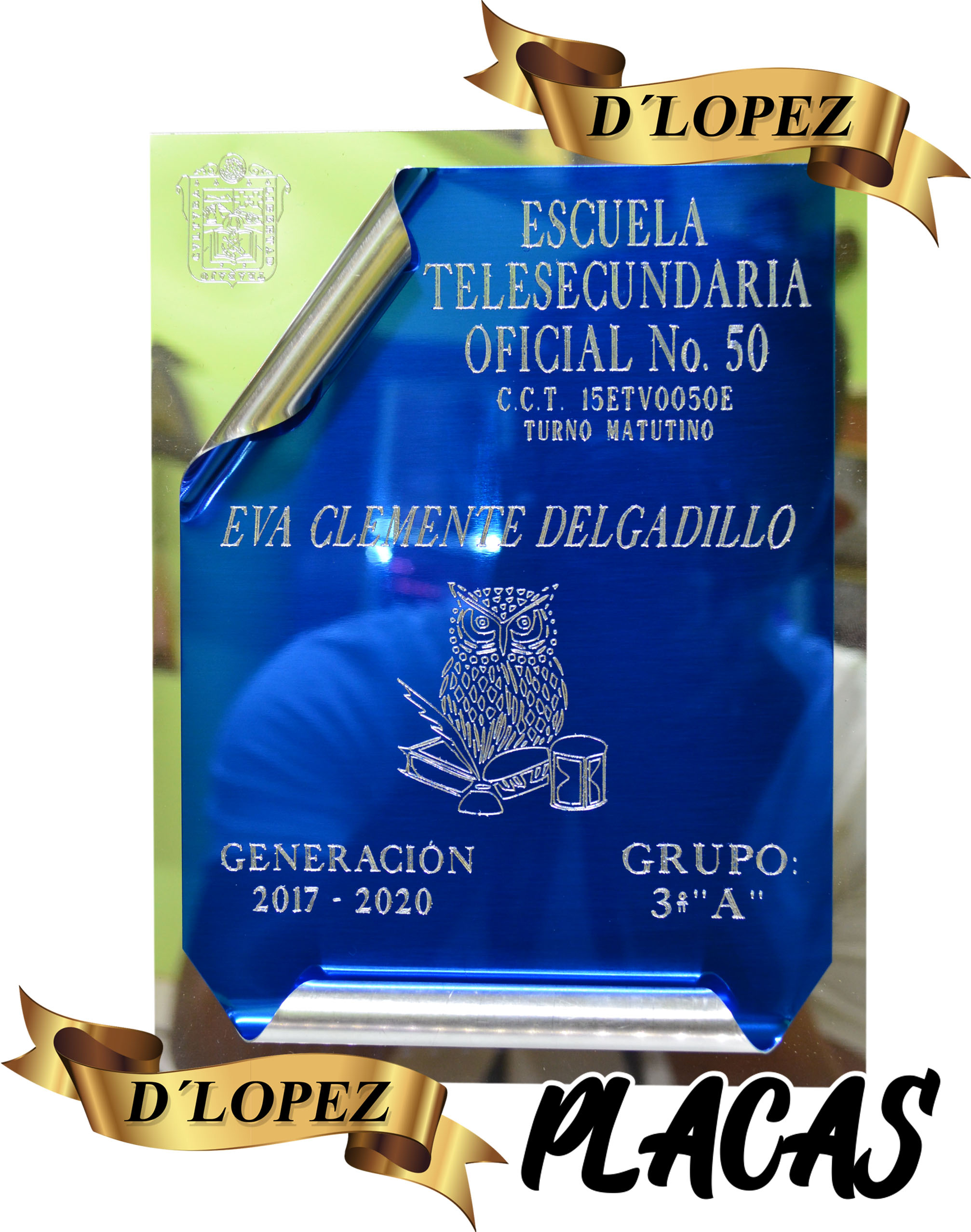 PLACAS PUNTA DE DIAMANTE PAQUETES DE GRADUACION ISRAEL (15)