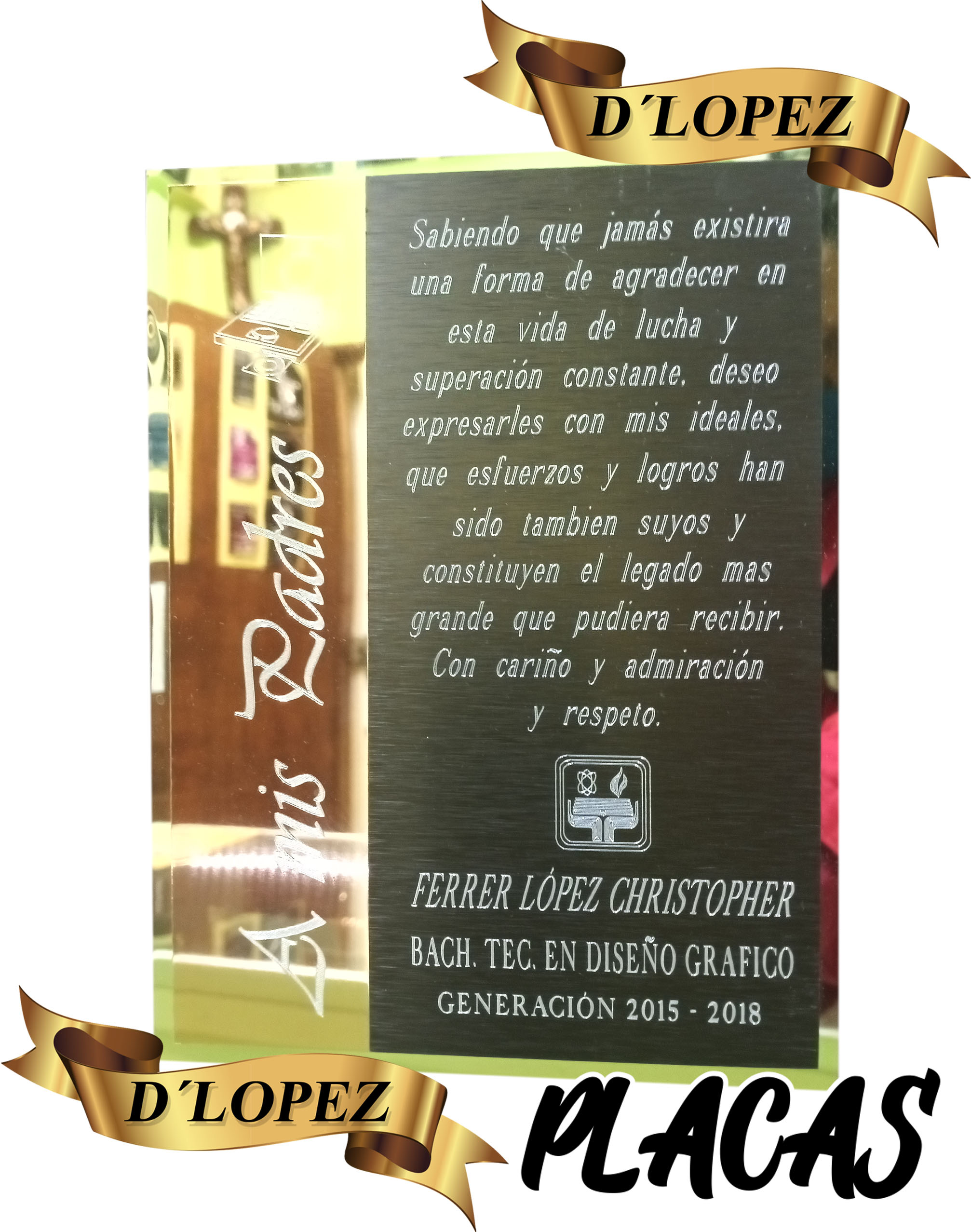 PLACAS PUNTA DE DIAMANTE PAQUETES DE GRADUACION ISRAEL (33)