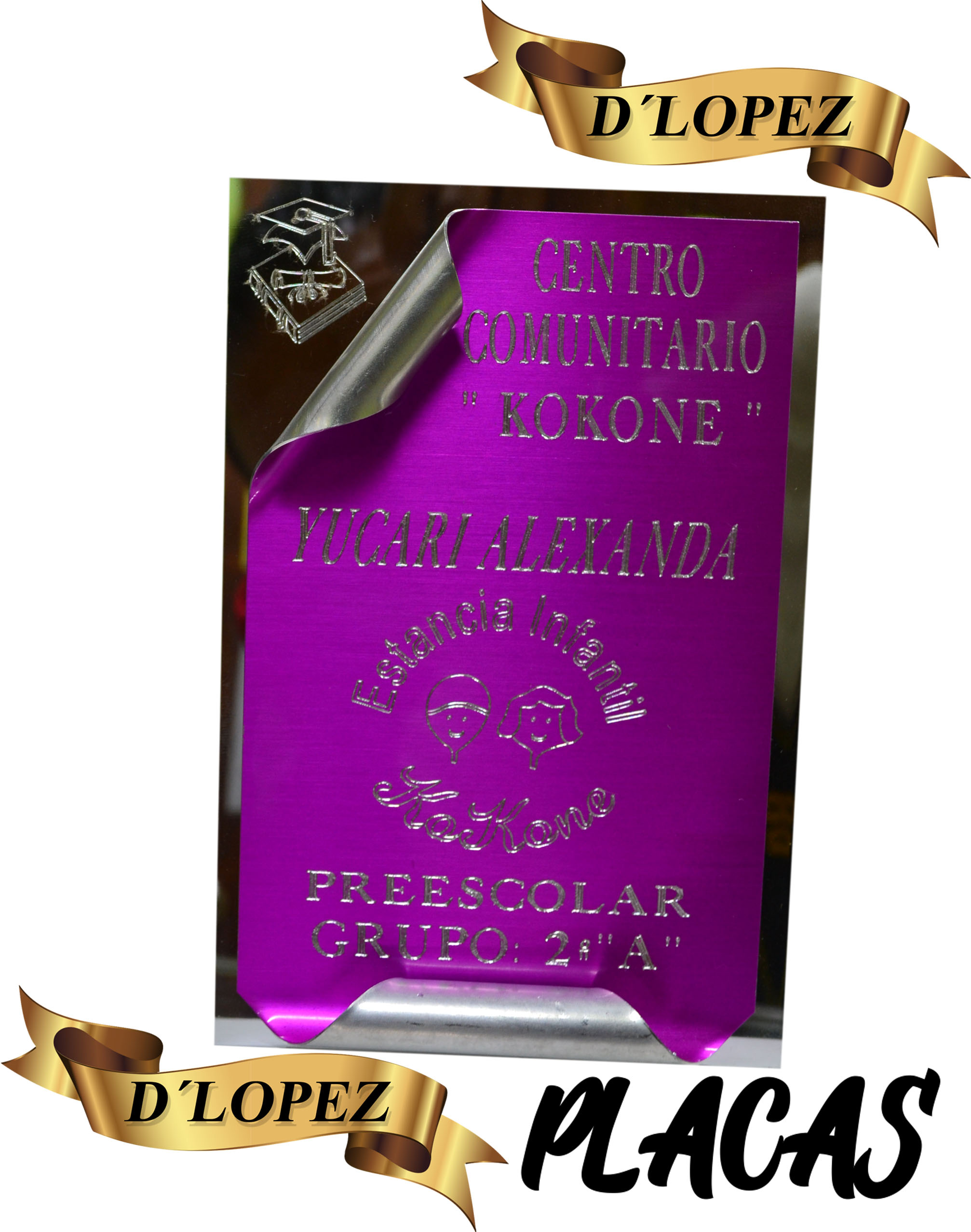 PLACAS PUNTA DE DIAMANTE PAQUETES DE GRADUACION ISRAEL (8)