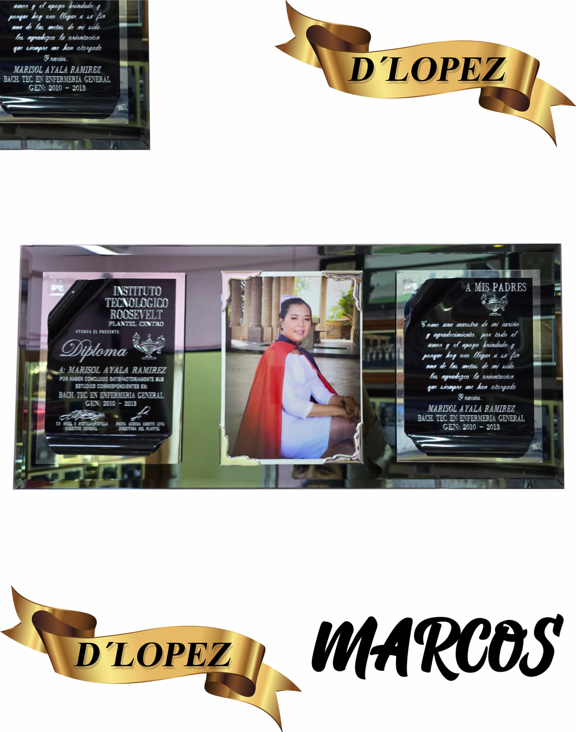 Graduaciones Israel Marco Cristal 5