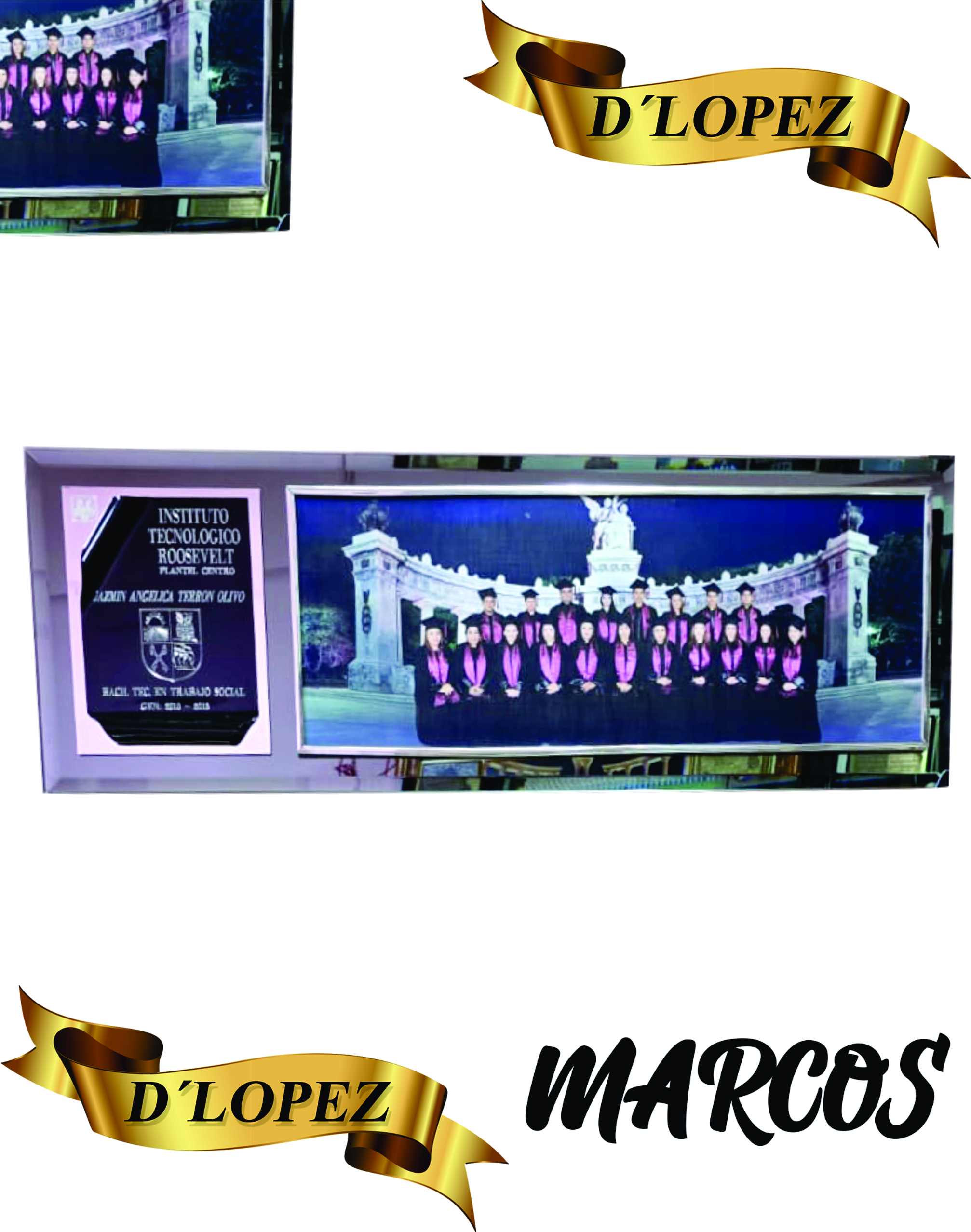 Graduaciones Israel Marco Cristal 6